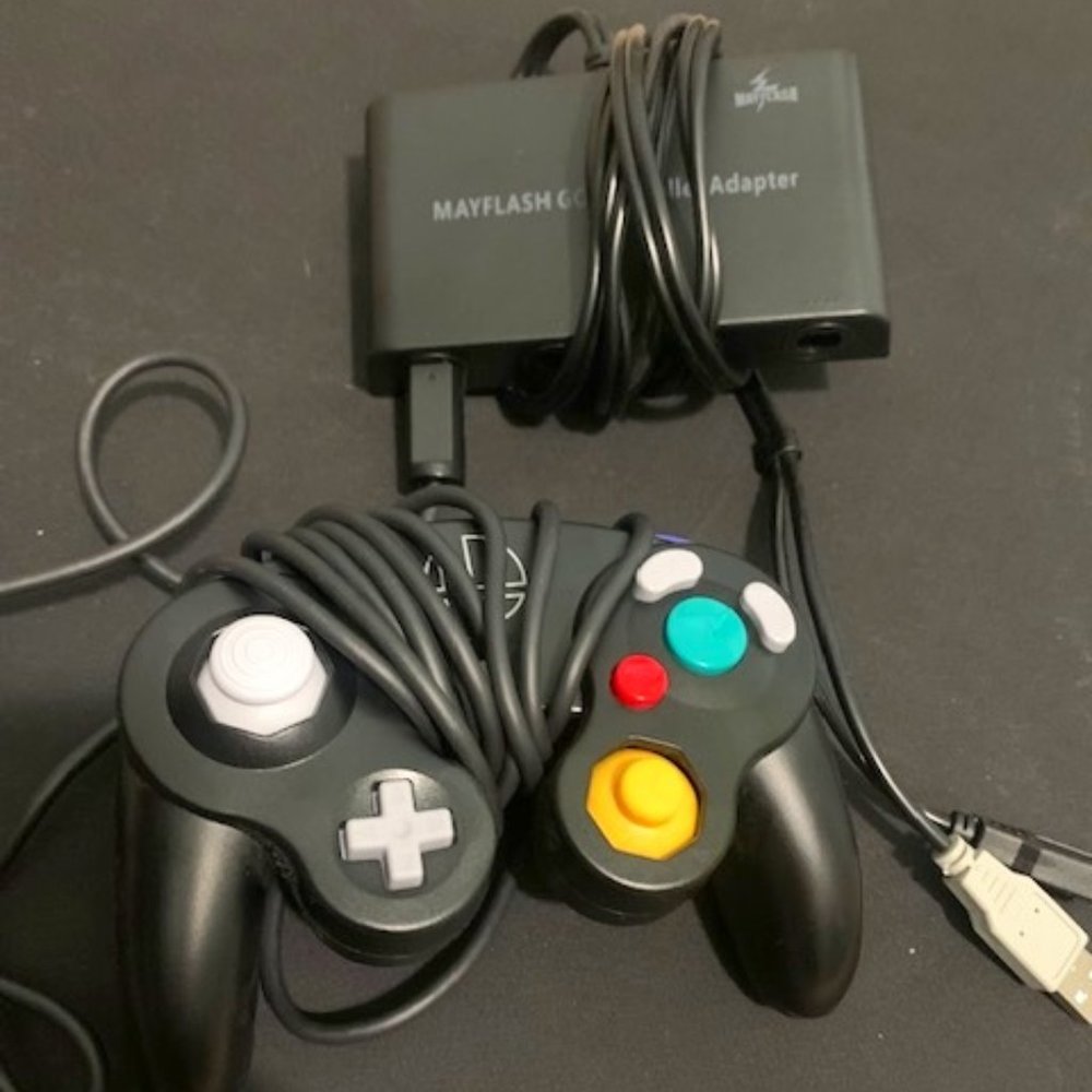 Nintendo GameCube Controller + Mayflash Adapter